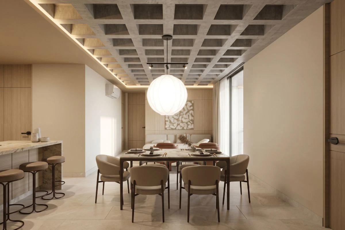 Interior departamento Prisa Tower
